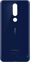 Задняя крышка корпуса Nokia 5.1 Plus / X5 (2018) Blue - фото Задняя крышка корпуса Nokia 5.1 Plus / X5 (2018) Blue