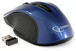 Компьютерная мышка Gembird MUSW-104-B Blue - фото Компьютерная мышка Gembird MUSW-104-B Blue