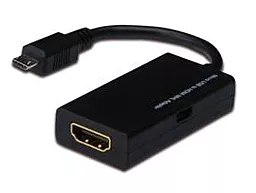 Видео переходник (адаптер) USB microB > HDMI MHL (M/ F) (AK-300305-002-S) Digitus - фото Видео переходник (адаптер) USB microB > HDMI MHL (M/ F) (AK-300305-002-S) Digitus