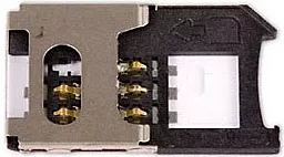 Коннектор SIM-карты Siemens C65 / C72 / C75 / CF62 / CX65 / CX70 / M65 / S65 / SL65 / SX1