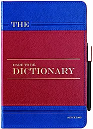 Чохол для планшету Ozaki O!coat Wisdom Dictionary for iPad mini Blue/Red/Blue (OC103DB) - фото Чохол для планшету Ozaki O!coat Wisdom Dictionary for iPad mini Blue/Red/Blue (OC103DB)