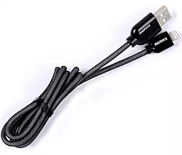 Кабель USB Remax Super Lightning Cable Black - миниатюра 2
