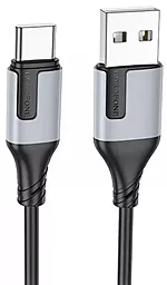 Кабель Borofone BX101 Creator USB-A - Type-C 15w 3a 1м cable Black - фото Кабель Borofone BX101 Creator USB-A - Type-C 15w 3a 1м cable Black