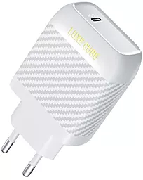 Сетевое зарядное устройство с быстрой зарядкой Luxe Cube Dynamic 18W 1USB-Cх3A White (4446689880643) - фото Сетевое зарядное устройство с быстрой зарядкой Luxe Cube Dynamic 18W 1USB-Cх3A White (4446689880643)
