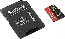 Карта памяти SanDisk microSDXC 64GB Extreme Pro Class 10 UHS-I U3 + SD-адаптер (SDSDQXP-064G-G46A)