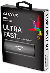 SSD Накопитель ADATA SE760 512 GB (ASE760-512GU32G2-CTI) Titan Gray - миниатюра 5