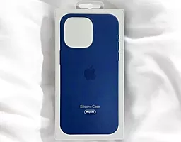 Чехол Silicone Case Full with MagSafe для Apple iPhone 16 Plus Denim - миниатюра 2 Чехол Silicone Case Full with MagSafe для Apple iPhone 16 Plus Denim - миниатюра 2