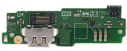 Нижняя плата Sony Xperia XA1 Ultra G3221 / G3223 с разъемом зарядки и микрофоном