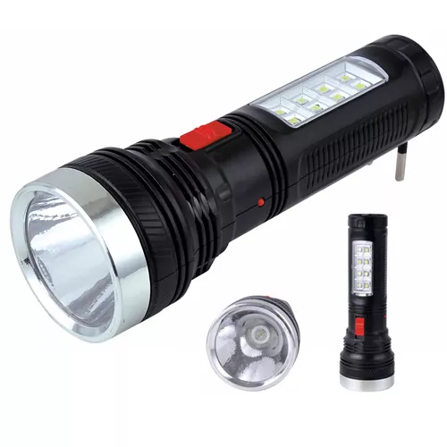 Фонарик аккумуляторный Yajia Luxury 228T 1W+8SMD - фото 2