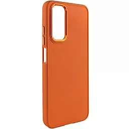 Чехол Epik TPU Bonbon Metal Style для Xiaomi Redmi Note 11 (Global) / Note 11S Papaya