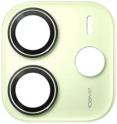 Скло камери Xiaomi Redmi Note 14 4G з рамкою, Original Lime Green - фото Скло камери Xiaomi Redmi Note 14 4G з рамкою, Original Lime Green