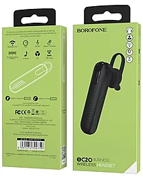 Блютуз гарнитура Borofone BC20 Black - миниатюра 5 Блютуз гарнитура Borofone BC20 Black - миниатюра 5