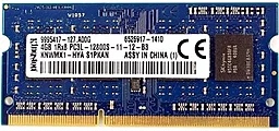Оперативна пам'ять для ноутбука Kingston SO-DIMM DDR3L 4GB 1600 MHz (KNWMX1-HYA)