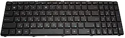 Клавіатура для ноутбуку Asus P24 U24 X24 без рамки 0KNB0-2120RU00 чорна