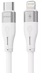 USB Кабель Proove Soft Silicone 27w 3a USB Type-C - Lightning cable white (CCSO27002102)