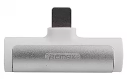 Аудио-переходник Remax RL-LA03i AUX 3.5мм - 2xLightning White - фото Аудио-переходник Remax RL-LA03i AUX 3.5мм - 2xLightning White
