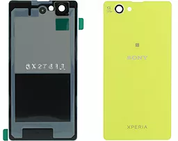 Задняя крышка корпуса Sony Xperia Z1 Compact Mini D5503 со стеклом камеры Original Lime