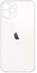 Задня кришка корпусу Apple iPhone 12 (big hole) Original  White
