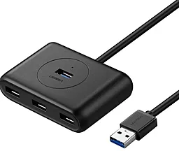 USB Type-C хаб Ugreen CR113 4-in-1 black (20290) - фото USB Type-C хаб Ugreen CR113 4-in-1 black (20290)