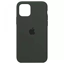 Чехол Silicone Case Full для Apple iPhone 15 Pro Max Forest green