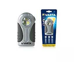 Фонарик Varta Silver Light LED 3AAA Grey - фото Фонарик Varta Silver Light LED 3AAA Grey