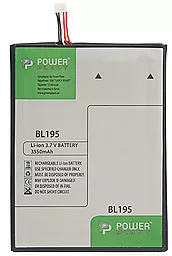 Акумулятор для планшета Lenovo A2107 IdeaTab / BL195 / SM130023 (3550 mAh) PowerPlant