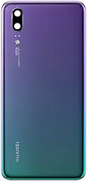 Задняя крышка корпуса Huawei P20 со стеклом камеры Original Twilight Purple - фото Задняя крышка корпуса Huawei P20 со стеклом камеры Original Twilight Purple