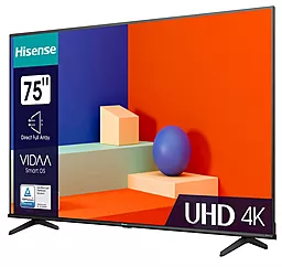 Телевизор HISENSE 75A6K - миниатюра 5 Телевизор HISENSE 75A6K - миниатюра 5