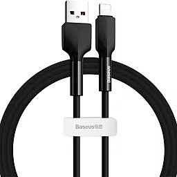 Кабель USB Baseus Silica Lightning Cable Black (CALGJ-01)