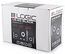 Колонки акустичні LogicConcept LS-20 Black (G-Y-0LS20-BLA-2) - мініатюра 2