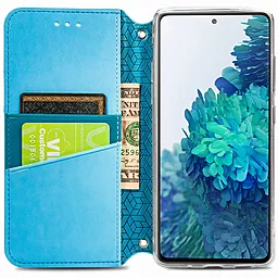 Чехол GETMAN Mandala Xiaomi Redmi Note 10 Pro Blue - миниатюра 2