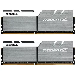 Оперативная память G.Skill DDR4 16GB (2x8GB) 3200 MHz Trident Z Silver H/ White (F4-3200C16D-16GTZSW)