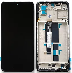 Дисплей Xiaomi Poco X3 GT с тачскрином и рамкой, оригинал, Black - фото Дисплей Xiaomi Poco X3 GT с тачскрином и рамкой, оригинал, Black