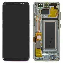 Дисплей Samsung Galaxy S8 G950 с тачскрином и рамкой, сервисный оригинал, Purple - фото Дисплей Samsung Galaxy S8 G950 с тачскрином и рамкой, сервисный оригинал, Purple