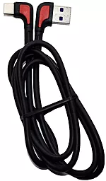 Кабель Remax L-Type USB-A - Type-C 25w 5a 1м cable Black (RC-181a) - мініатюра 3 Кабель Remax L-Type USB-A - Type-C 25w 5a 1м cable Black (RC-181a) - мініатюра 3