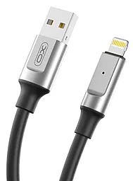 Кабель XO NB251 USB-A - Lightning 12w 6a 1м cable Black - фото Кабель XO NB251 USB-A - Lightning 12w 6a 1м cable Black