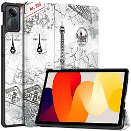 Чехол для планшета BeCover Smart Case для Xiaomi Redmi Pad SE 11" Paris (709873) - фото Чехол для планшета BeCover Smart Case для Xiaomi Redmi Pad SE 11" Paris (709873)