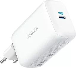 Мережевий зарядний пристрій Anker PowerPort III 65w PPS/GaN PD/QC USB-C home charger white (A2712H21) - фото Мережевий зарядний пристрій Anker PowerPort III 65w PPS/GaN PD/QC USB-C home charger white (A2712H21)