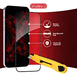 Защитное стекло Intaleo Full Glue для Apple iPhone 14 Plus Черный (1283126542091) - миниатюра 5
