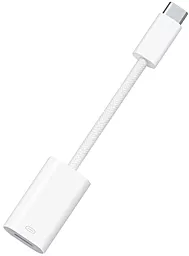 Адаптер-переходник Apple A2868 M-F USB Type-C -> Lightning Original White (MUQX3ZM/A) - фото Адаптер-переходник Apple A2868 M-F USB Type-C -> Lightning Original White (MUQX3ZM/A)