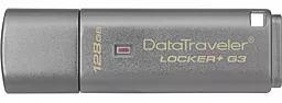 Флешка Kingston DataTraveler Locker+ G3 128GB USB 3.0 (DTLPG3/128GB)