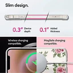 Чехол Spigen Ciel Apple Apple iPhone 12 / iPhone 12 Pro Pink Floral (ACS01828) - миниатюра 2