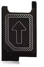 Держатель (лоток) Сим карты Sony Xperia Z3 D6603 / Compact D5803 Black
