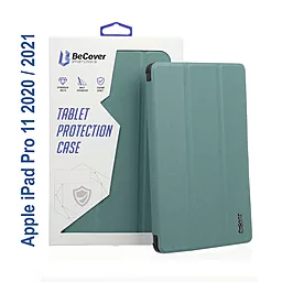 Чехол для планшета BeCover Soft TPU с креплением Apple Pencil для Apple iPad Air 10.9" 2020, 2022, iPad Pro 11" 2018, 2020, 2021, 2022 Green (707538) - фото Чехол для планшета BeCover Soft TPU с креплением Apple Pencil для Apple iPad Air 10.9" 2020, 2022, iPad Pro 11" 2018, 2020, 2021, 2022 Green (707538)