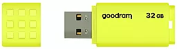 Флешка GooDRam UME2 32Gb USB 2.0 (UME2-0320Y0R11) Yellow - фото Флешка GooDRam UME2 32Gb USB 2.0 (UME2-0320Y0R11) Yellow