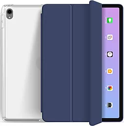 Чохол для планшету BeCover Tri Fold Soft для Apple iPad Air 10.9" 2020, 2022, iPad Pro 11" 2018 Deep Blue (705503) - фото Чохол для планшету BeCover Tri Fold Soft для Apple iPad Air 10.9" 2020, 2022, iPad Pro 11" 2018 Deep Blue (705503)