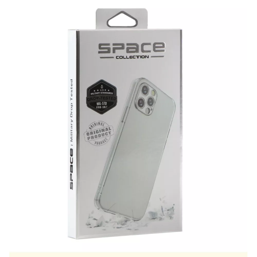 Чехол Space TPU Case для Xiaomi Redmi Note 12 Pro+ 5G Clear - фото 2