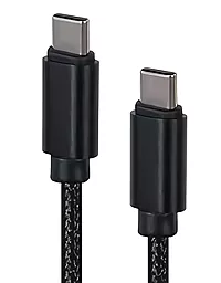 Кабель USB PD Cablexpert 60w 3a 1.8 m USB Type-C - Type-C cable black (CCDB-mUSB2B-CMCM-6)