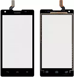 Сенсор (тачскрин) Huawei Ascend G700 Black - фото Сенсор (тачскрин) Huawei Ascend G700 Black