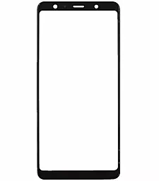 Корпусне скло дисплея Samsung Galaxy A7 A750 2018 (з OCA плівкою) (original) Black